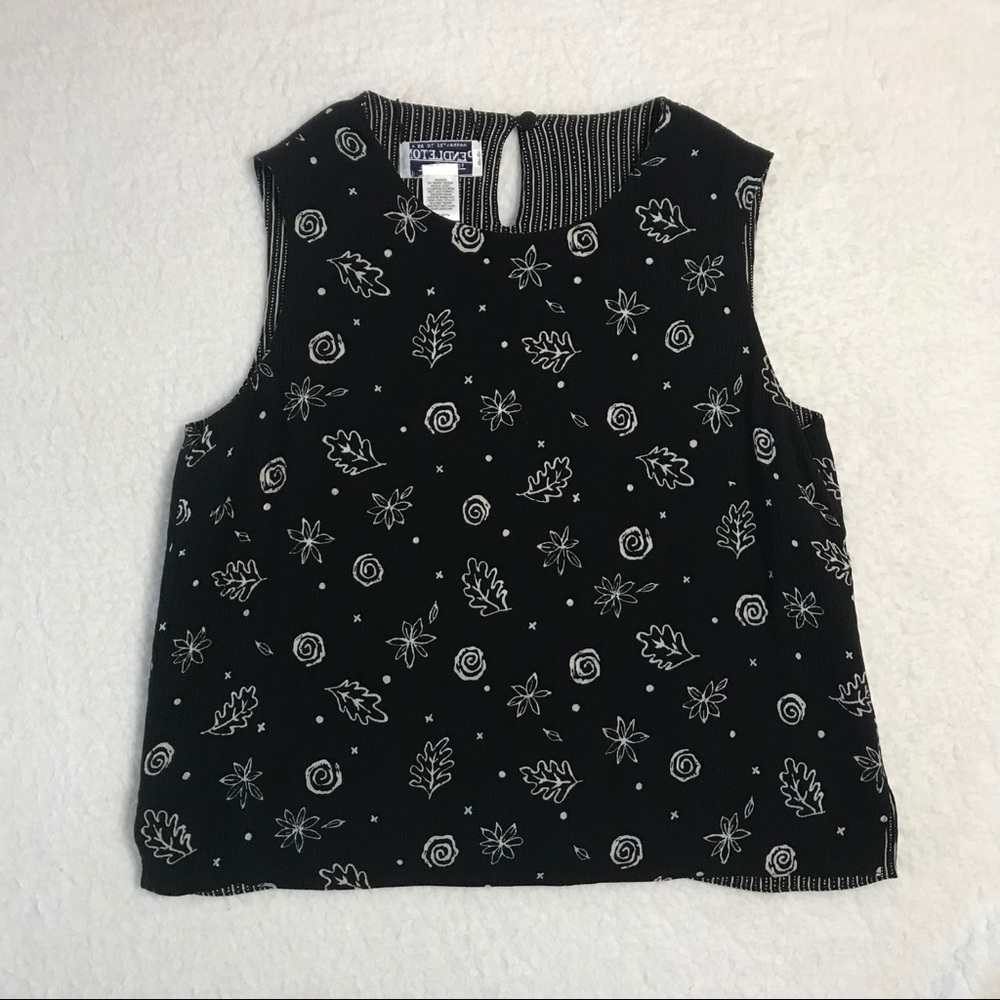 Pendleton Two Piece Jacket Blouse Shell Petite Med - image 8